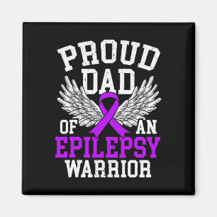 Aimant Hommes Fier Papa D'Une Épilepsie Guerrière Epileps