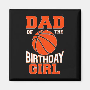 Aimant Hommes Papa Bysketbyll Anniversaire Fille Famille