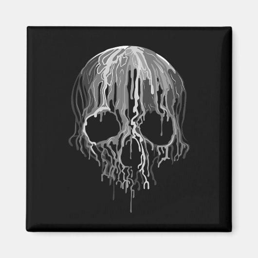 Aimant Hommes Zombie Hunter Effrayant Halloween (Devant)