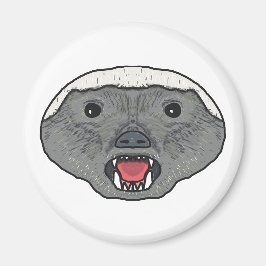 Aimant Honey Badger (Devant)