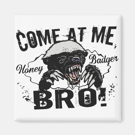 Aimant Honey Badger (Devant)