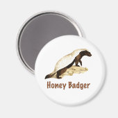 Aimant Honey Badger (Recto/Verso)