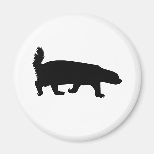 Aimant Honey Badger Black (Devant)