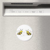 Aimant Honey Bees with Heart (In Situ (Lave-vaisselle))