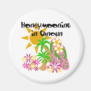 Aimant Honeymooning dans Cancun