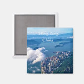 Aimant Hong Kong Chine (Recto/Verso)