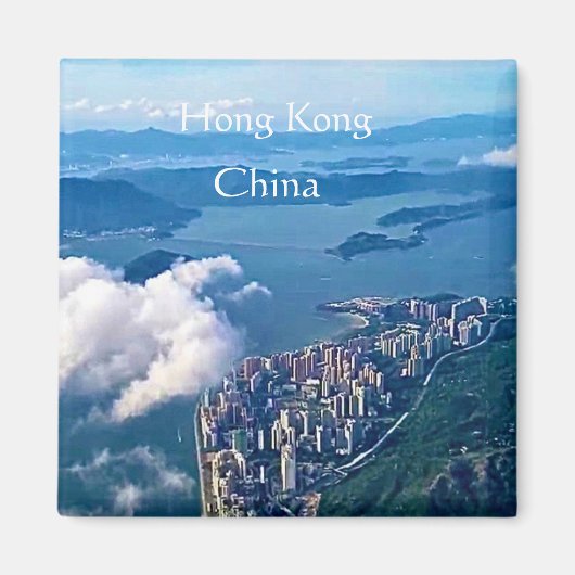 Aimant Hong Kong Chine (Devant)