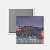 Aimant HONGRIE, Budapest : Colline du Château, Église cal (Recto/Verso)