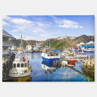 Aimant Honningsvag au cap Nord