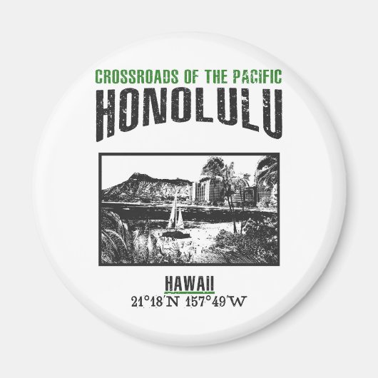 Aimant Honolulu (Devant)