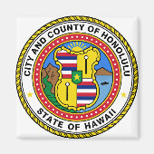 Aimant Honolulu Hawaii (Devant)