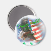 Aimant Honorable Peace Eagle (Recto/Verso)