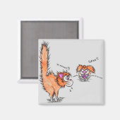 Aimant Hooch le chat (Recto/Verso)