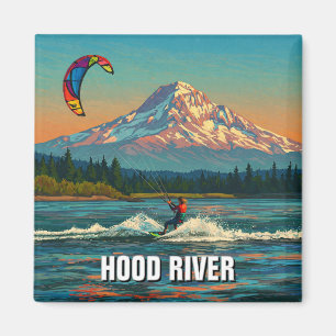 Aimant Hood River Kitesurfing Oregon Travel