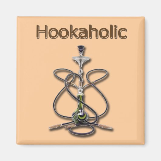 Aimant Hookah Holic 2 (Devant)