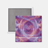 Aimant Ho'oponopono Purple Smoke (Recto/Verso)
