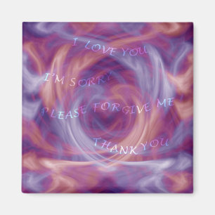 Aimant Ho'oponopono Purple Smoke