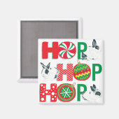 Aimant HOP de Noël Marlon Bundo (Recto/Verso)