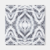 Aimant Hope Abstract Light White Watercolor Art (Devant)