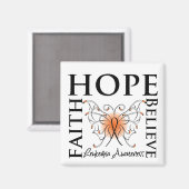Aimant Hope Belith Faith - Leukemia (Recto/Verso)