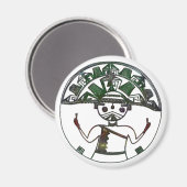 Aimant HOPI Native American Folk Art (Recto/Verso)