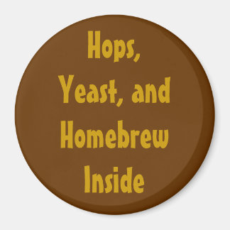 Aimant Hops, Levure et Homebrew à l'intérieur