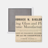 Aimant Horace V Sigler (Recto/Verso)