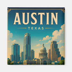 Aimant Horizon d'Austin Texas et front de rivière