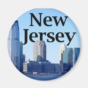 Aimant Horizon de New Jersey avec le New Jersey dans le
