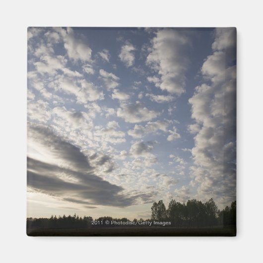 Aimant Horizon Sky avec nuages (Devant)