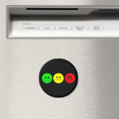 Aimant Horizontal Moody Stoplight Lefty Green (In Situ (Lave-vaisselle))