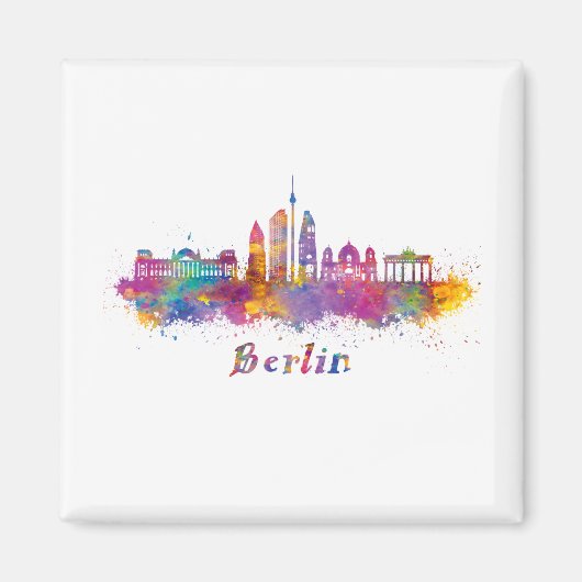 Aimant horizonte berlin acuarela (Devant)