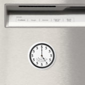 AIMANT HORLOGE CINQ HEURES (In Situ (Lave-vaisselle))