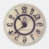 Aimant Horloge curieuse 1 (Devant)