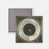 Aimant Horloge dans le Duomo par Paolo Uccello (Recto/Verso)