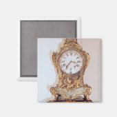 Aimant Horloge de style Louis XV (Recto/Verso)