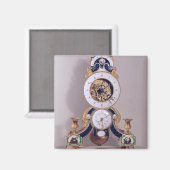 Aimant Horloge décimale et double décimale (Recto/Verso)