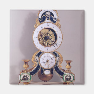 Aimant Horloge décimale et double décimale