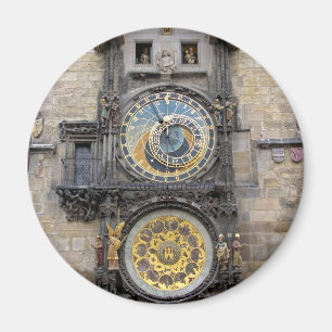 Aimant Horloge ou Prague astronomique Orloj