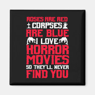 Aimant Horror Movies Thriller Halloween Fans Scanner Film