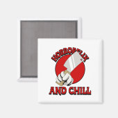 Aimant Horrorflix Et Chaleur (Recto/Verso)