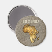 Aimant Hors d'Afrique (Recto/Verso)