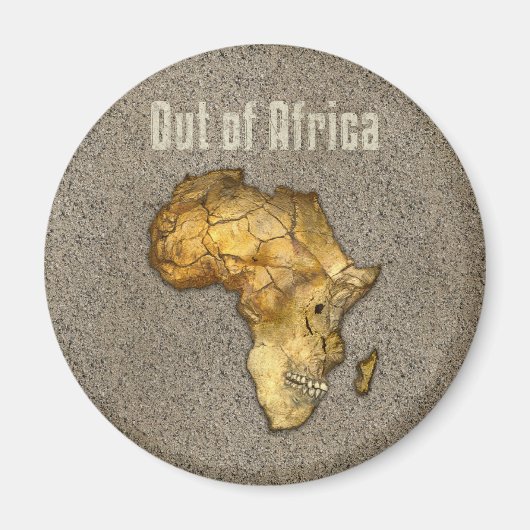 Aimant Hors d'Afrique (Devant)