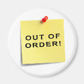 Aimant Hors De Commande ! (Devant)