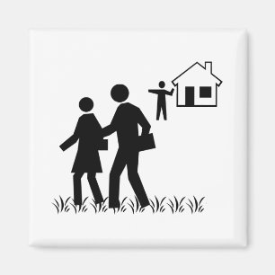 Aimant Hors de ma pelouse