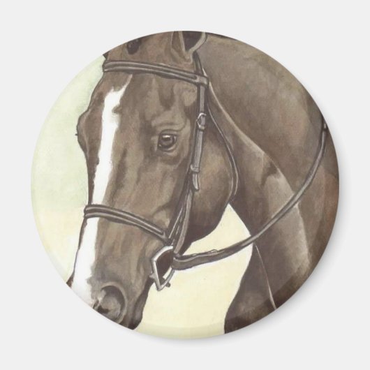 Aimant HORSE Champion Appendice QH Mare (Devant)