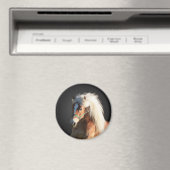 Aimant Horse d'Haflinger (In Situ (Lave-vaisselle))