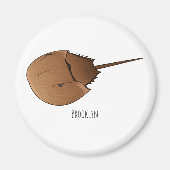 Aimant Horseshoe crab (Devant)
