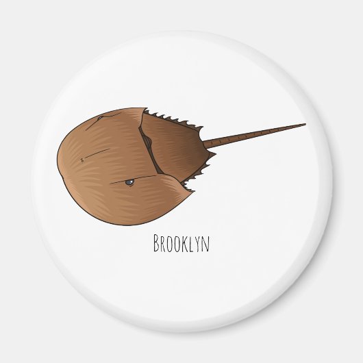 Aimant Horseshoe crab (Devant)