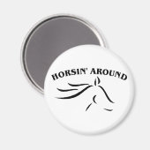 Aimant Horsin' autour (Recto/Verso)